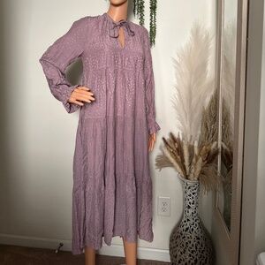 Maeve Wendy Tiered Maxi Dress